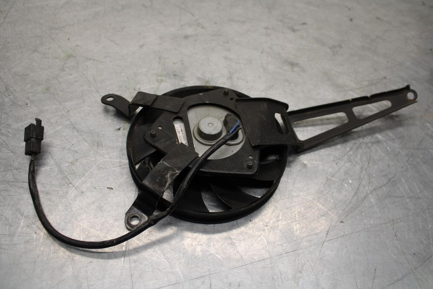 11-15 KAWASAKI ZX1000R ENGINE RADIATOR COOLING FAN BB445