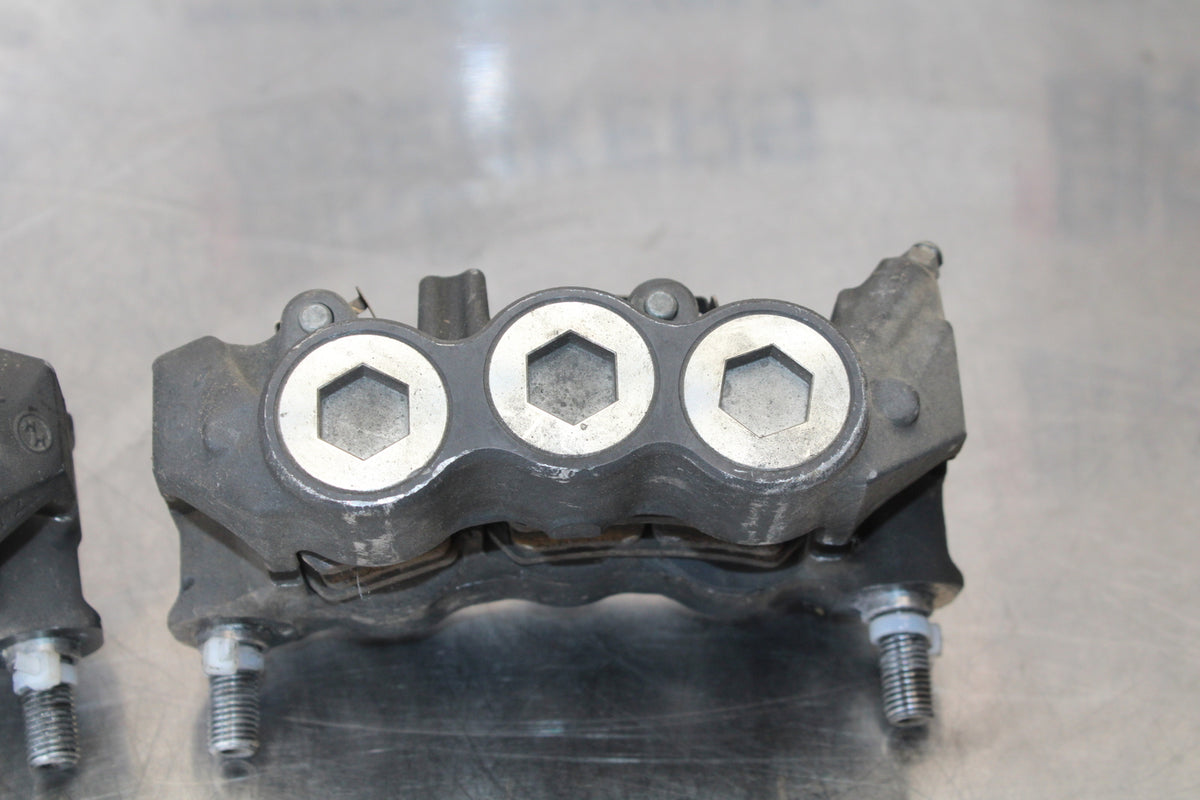 07-08 YAMAHA YZF R1 RIGHT LEFT FRONT BRAKE CALIPER SET PAIR CALIPERS BB160
