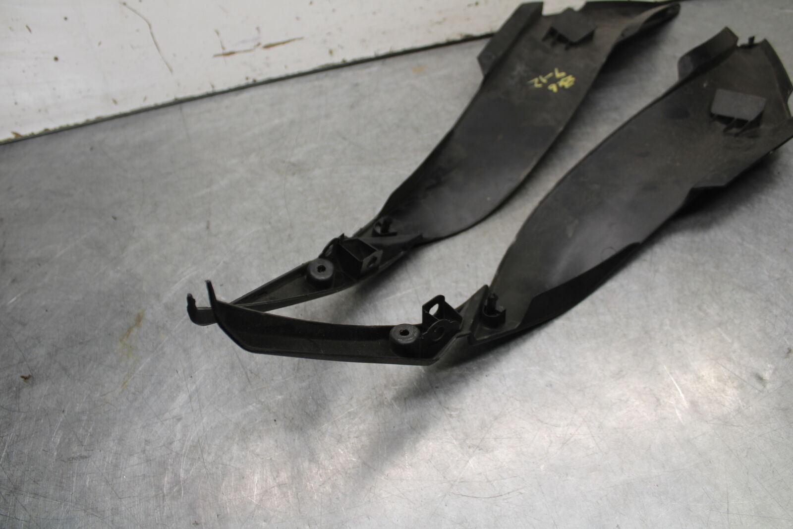 09-12 KAWASAKI NINJA ZX6R RIGHT LEFT TANK PANELS COVERS TRIM SET COWLS BB656