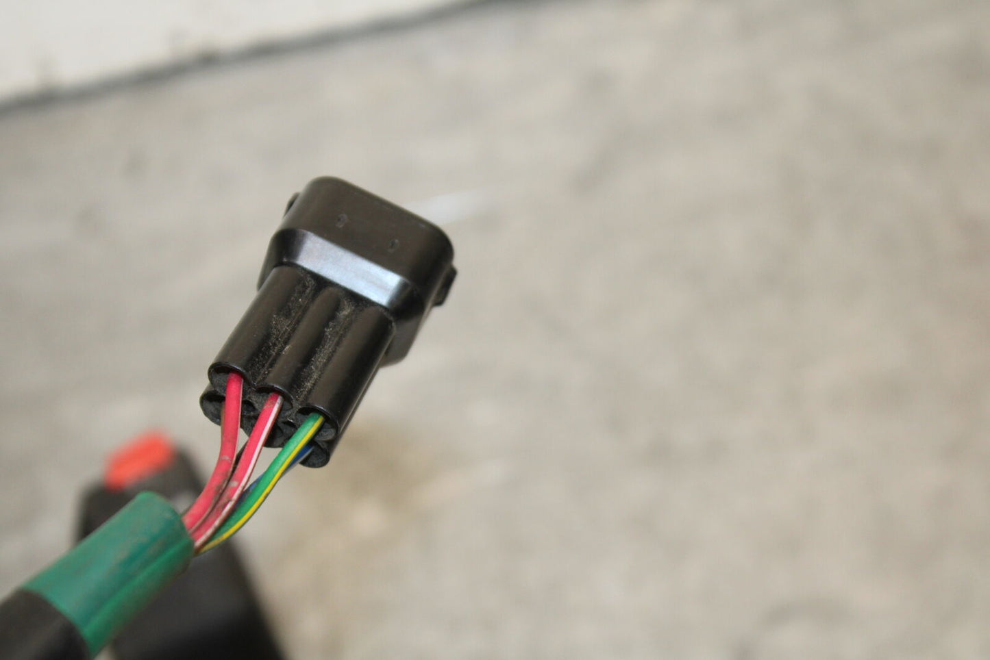 13-18 KAWASAKI NINJA ZX6R RIGHT CLIP ON HANDLE KILL OFF START SWITCH BB666