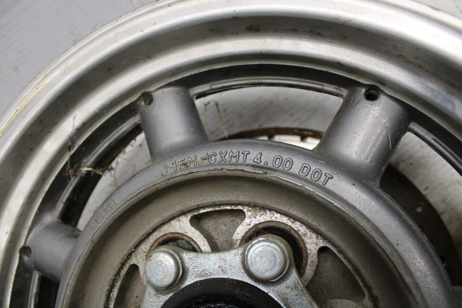 07-08 YAMAHA V STAR 1300 REAR BACK WHEEL RIM  BB303