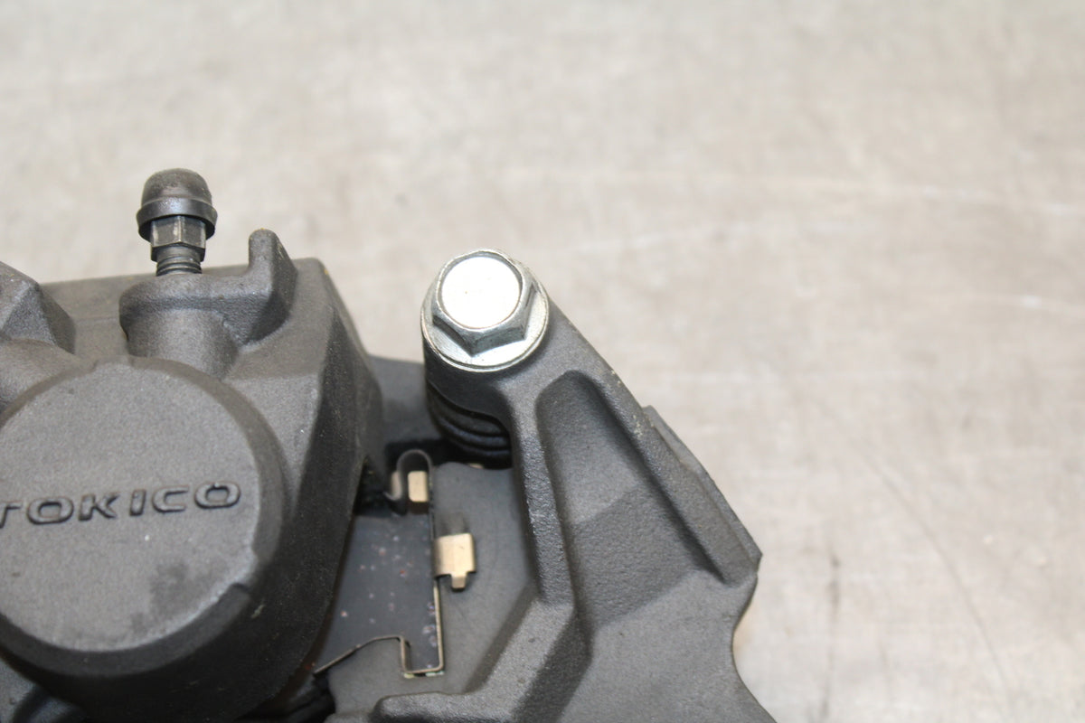 08-10 SUZUKI GSXR750 REAR BACK BRAKE CALIPER W MOUNT BRACKET BB127