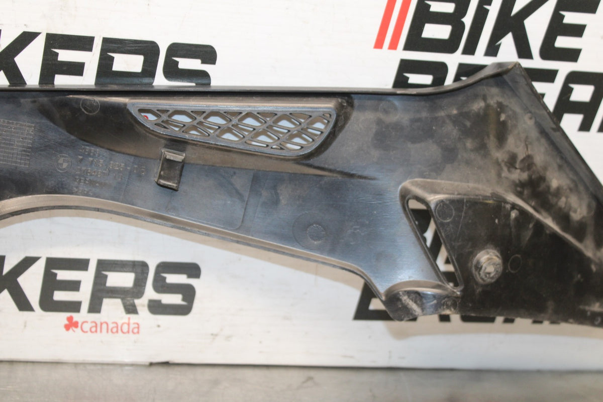 10-11 BMW S1000RR LEFT GAS TANK FUEL CELL PANEL COVER TRIM COWL  BB941