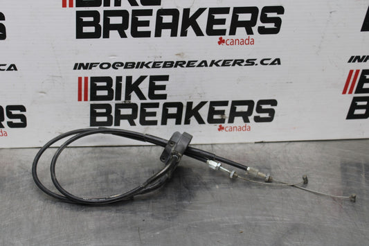 98-05 HONDA SUPER HAWK 1000 VTR1000F THROTTLE CABLE LINE & HOUSING GUIDE BB821