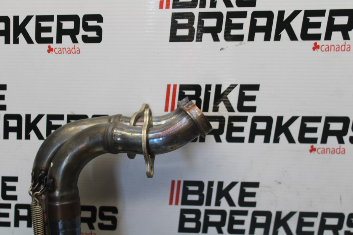 16 APRILIA TUONO V4 1100 EXHAUST HEADER PIPES MANIFOLD BB905