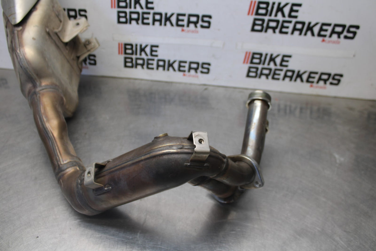 23-24 YAMAHA MT-07 FULL EXHAUST SYSTEM HEADERS PIPE MUFFLER BB927