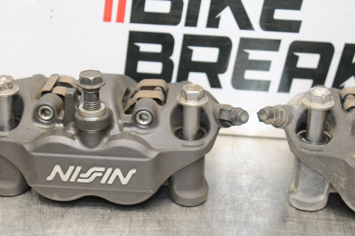 19-23 KAWASAKI NINJA ZX6R RIGHT LEFT FRONT BRAKE CALIPER SET PAIR CALIPERS BB188