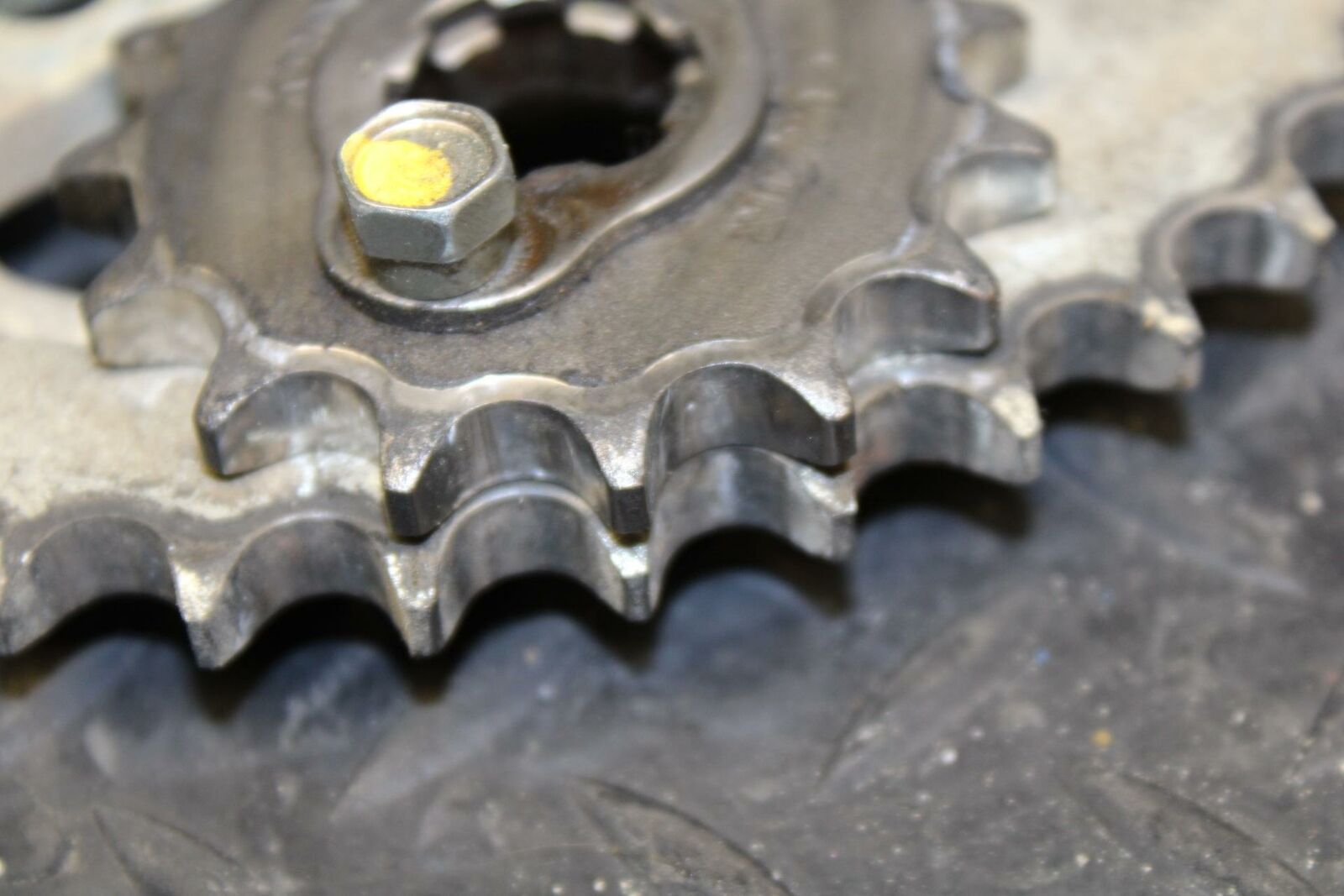 08 HONDA CBR125R FRONT REAR BACK SPROCKET SET BB180