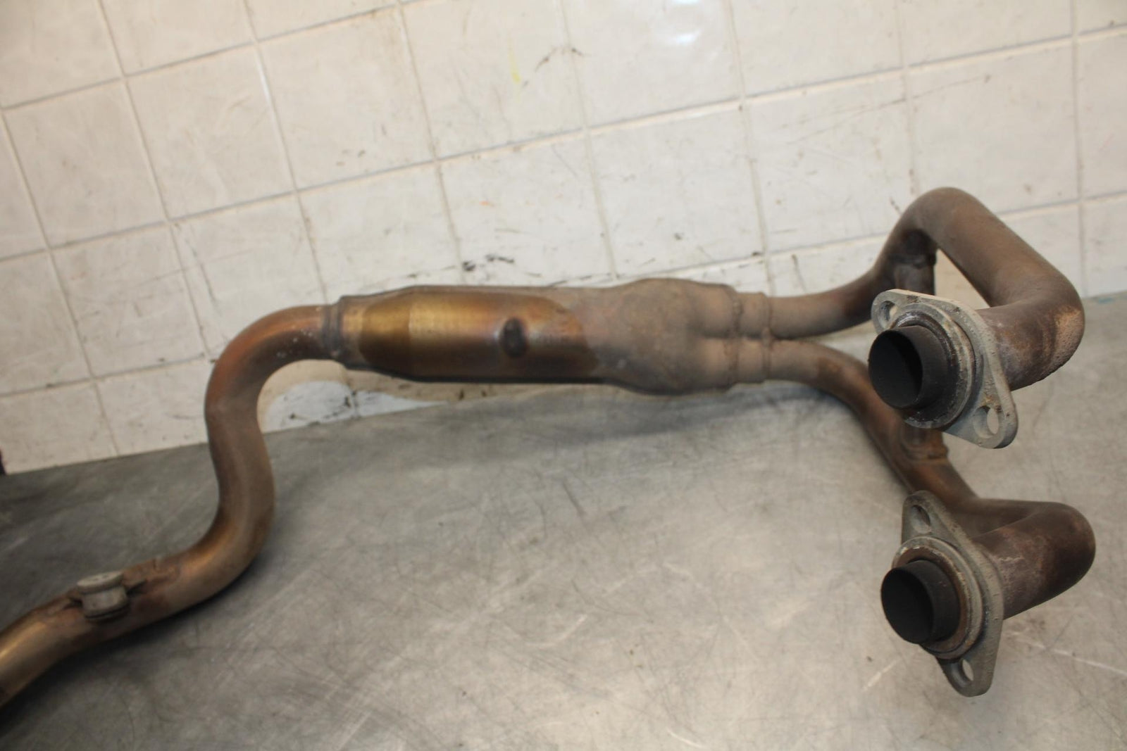 2014 Kawasaki Ninja EX300B ABS EXHAUST HEADER PIPES MANIFOLD 39178-0179 BB518