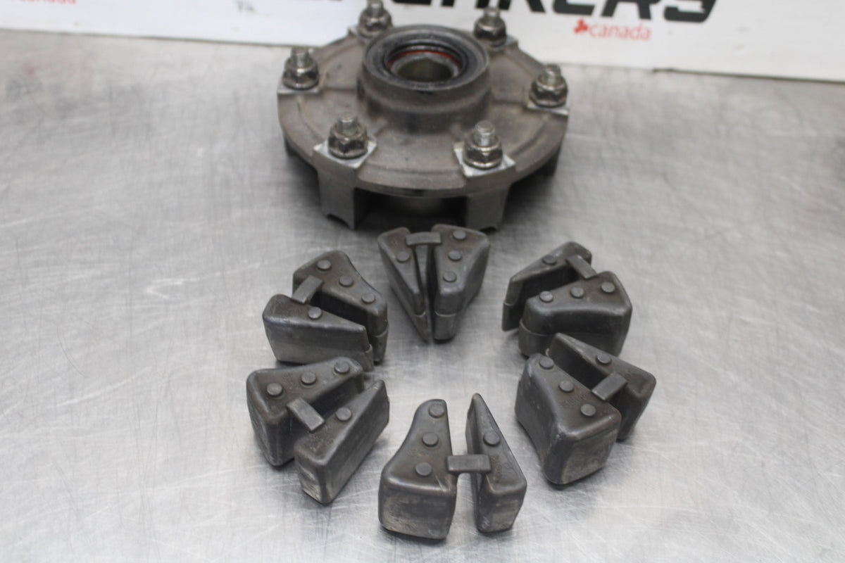03 YAMAHA YZF R1 REAR HUB & SHOCK DAMPERS CUSH ABSORBERS BB895