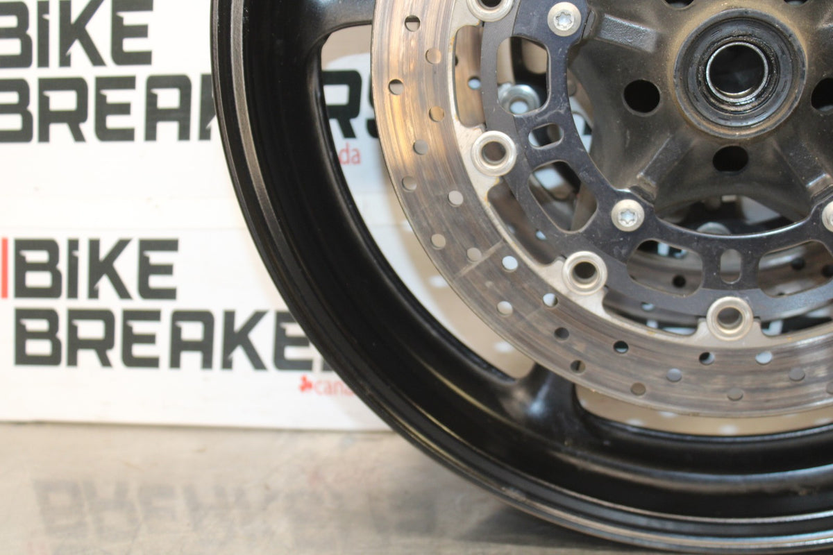 08-16 YAMAHA YZF R6 FRONT WHEEL FRONT RIM & ROTORS BB929