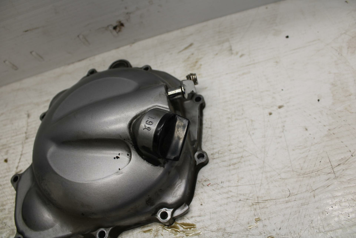 90-07 KAWASAKI ZZR 250 CLUTCH SIDE ENGINE MOTOR COVER BB298