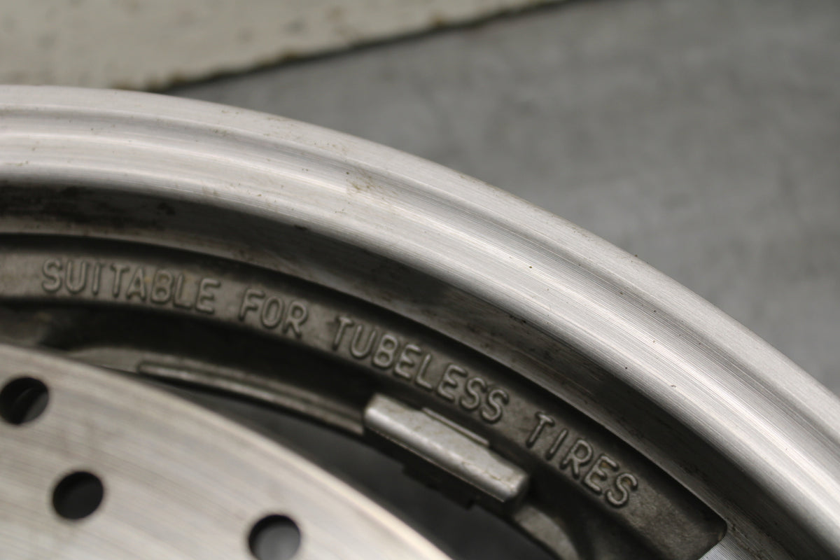 14-15 YAMAHA V STAR 1300 XVS1300CT TOURER FRONT WHEEL FRONT RIM BB722