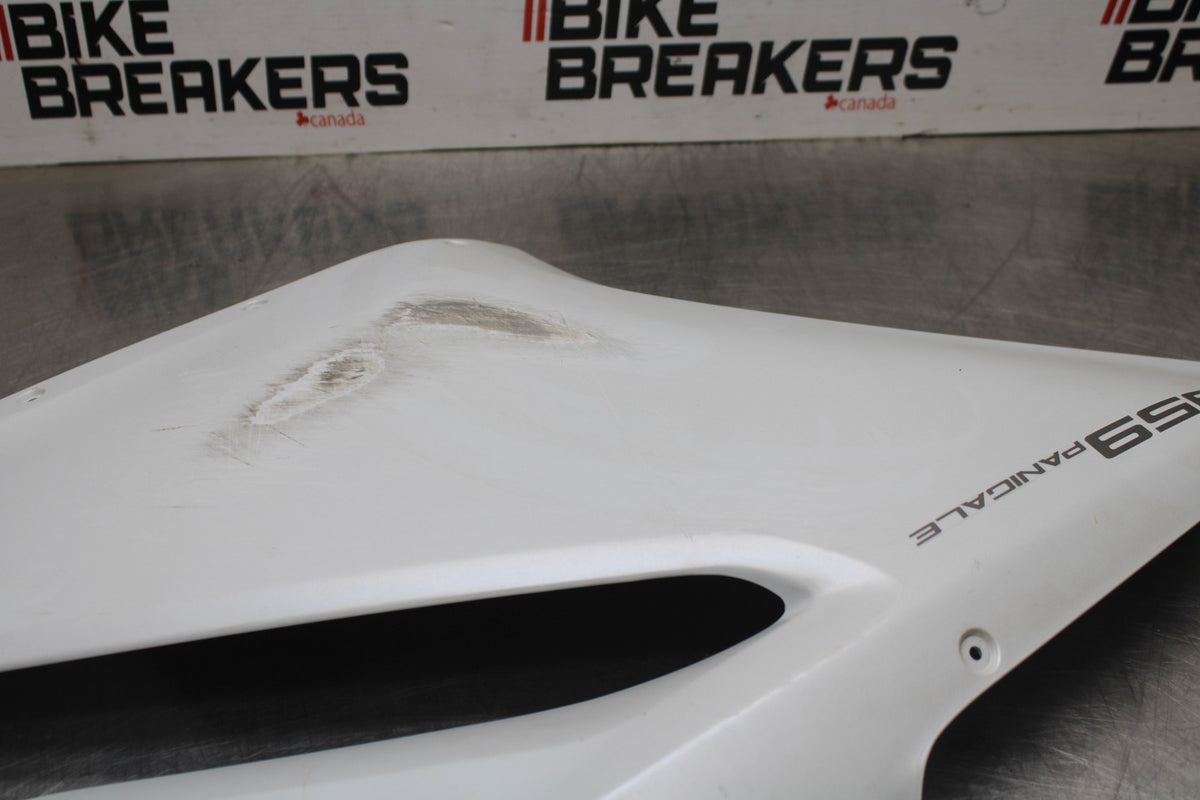 16 DUCATI 959 PANIGALE LEFT MID UPPER SIDE FAIRING COWL PLASTIC BB912