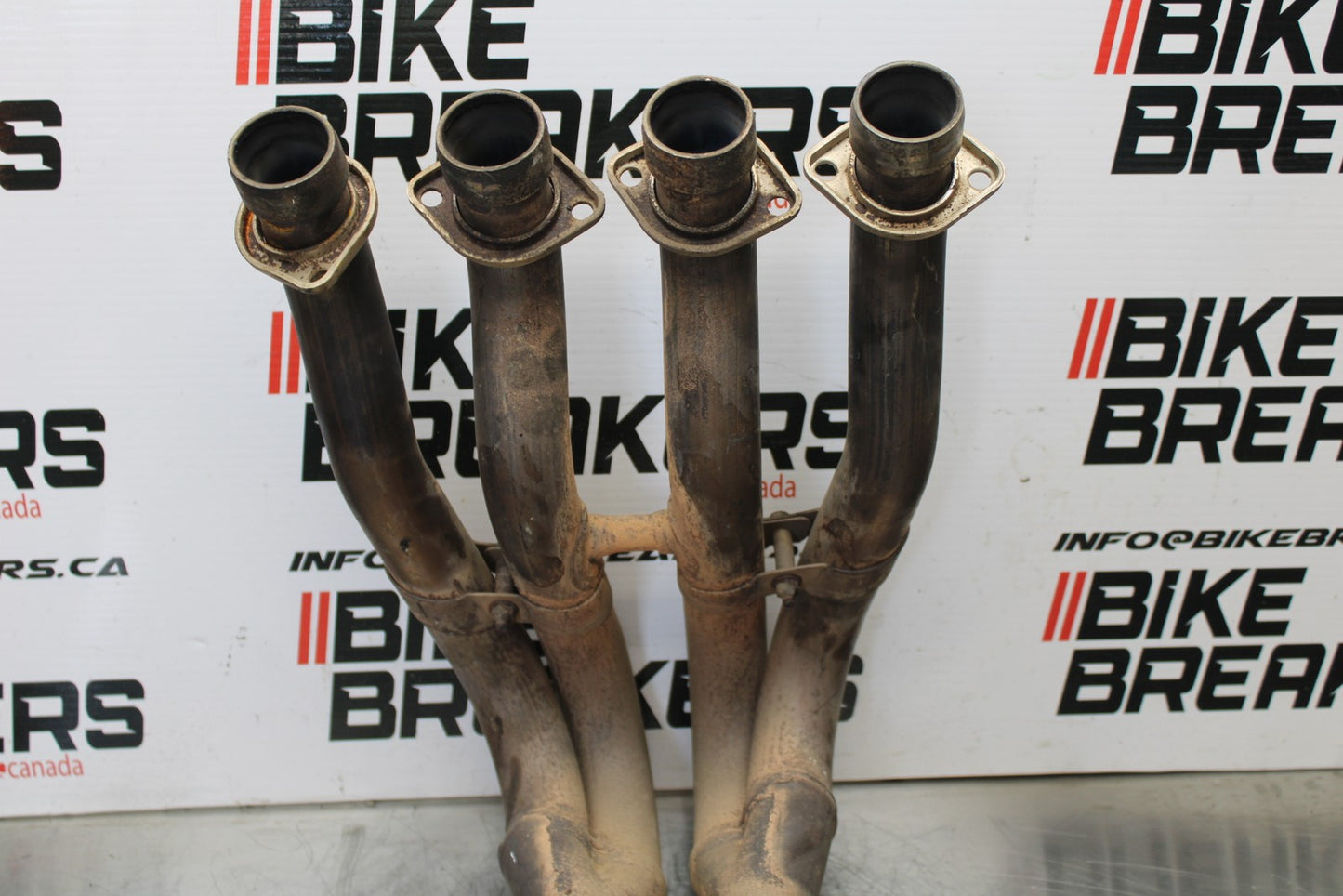06-07 SUZUKI GSXR 600 EXHAUST HEADER PIPES MANIFOLD BB178