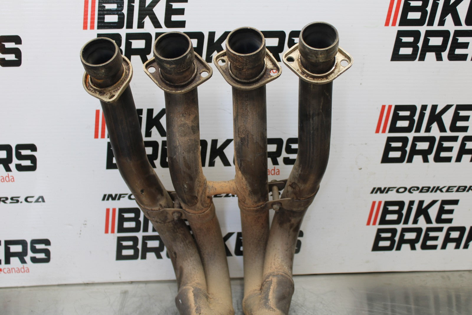 06-07 SUZUKI GSXR 600 EXHAUST HEADER PIPES MANIFOLD BB178