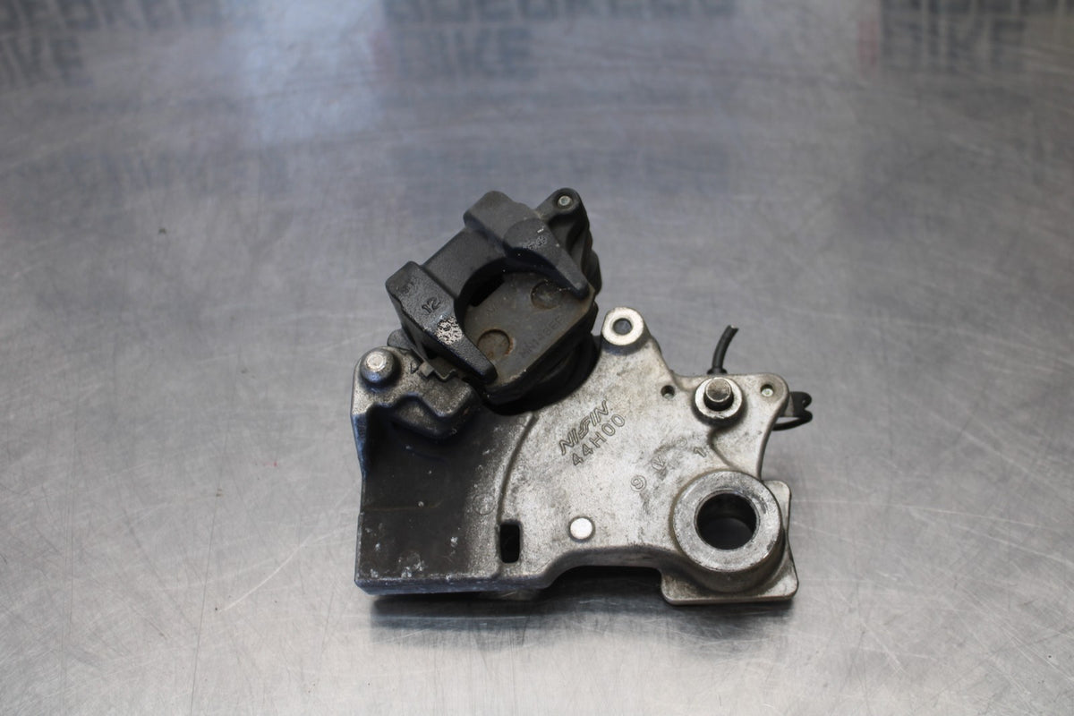 10 SUZUKI SV650 REAR BACK BRAKE CALIPER W MOUNT BRACKET BB181