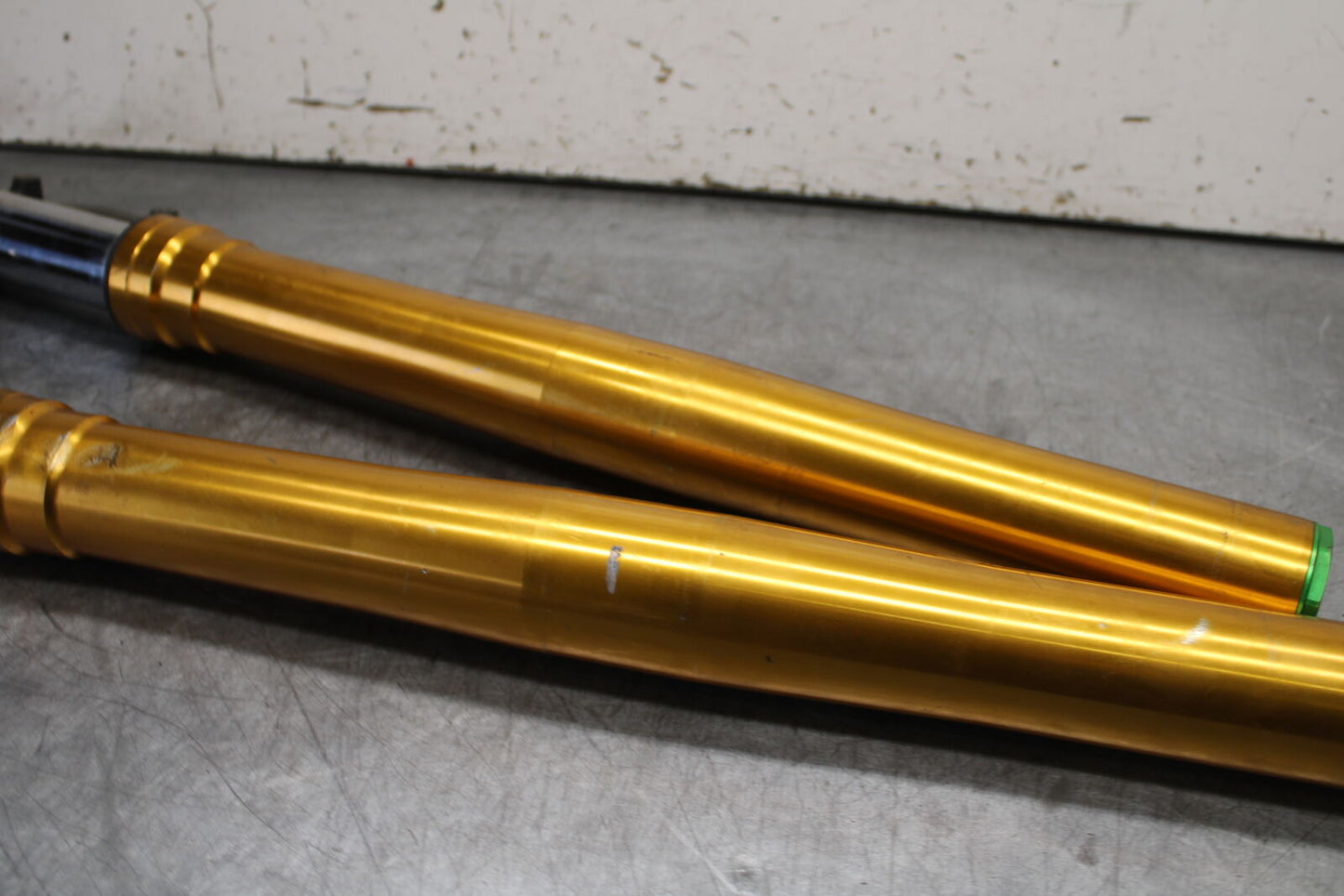 08-19 KAWASAKI NINJA ZX10R FRONT FORKS SHOCK SUSPENSION SET PAIR BB00