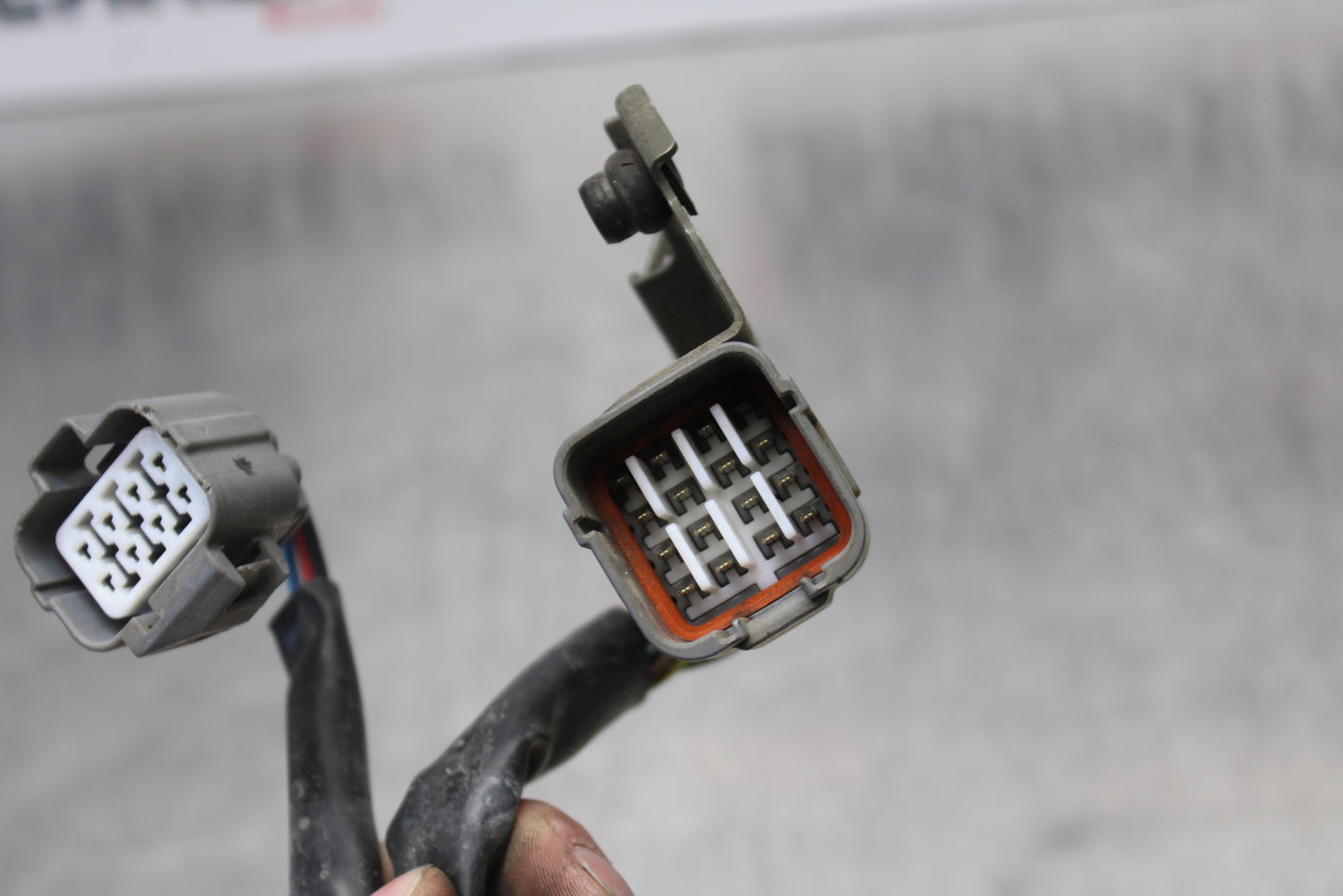 04-05 KAWASAKI NINJA ZX10R HEADLIGHT SPEEDO GAUGES WIRING HARNESS LOOM BB163