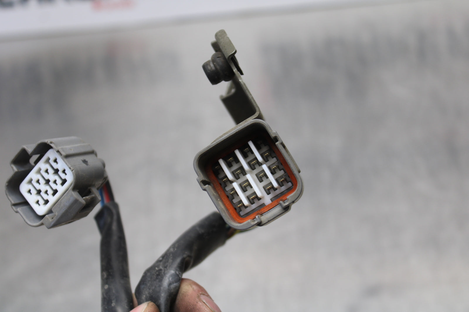 04-05 KAWASAKI NINJA ZX10R HEADLIGHT SPEEDO GAUGES WIRING HARNESS LOOM BB163