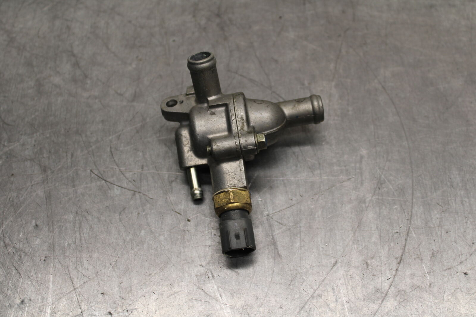 08 HONDA CBR125R THERMOSTAT W HOUSING ASSEMBLY BB114