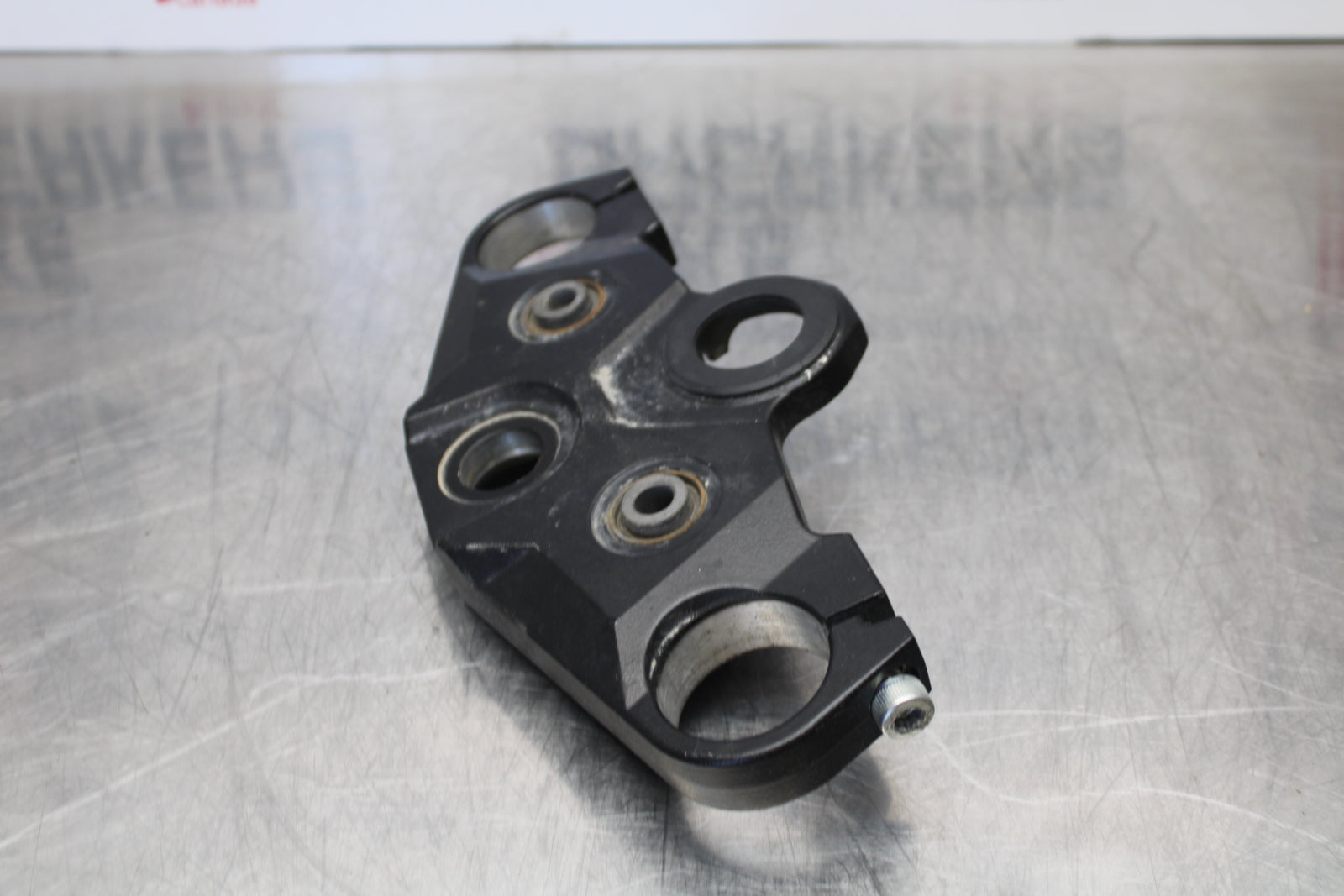 09-15 YAMAHA FZ6R FORKS UPPER TRIPLE TREE CLAMP BB161