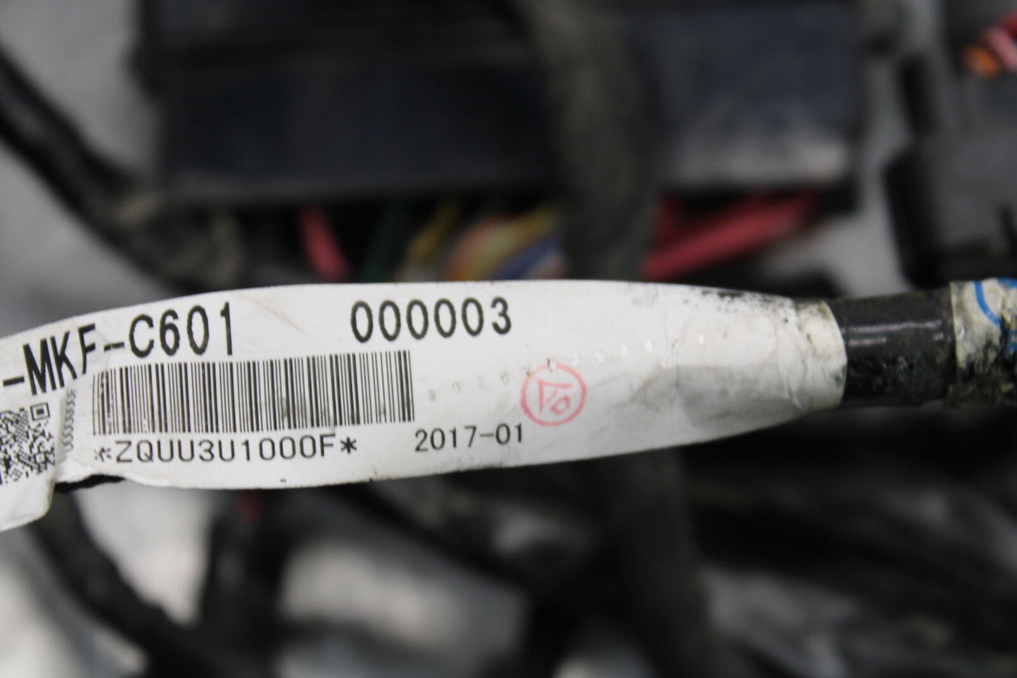 17-21 HONDA CBR1000RR SP MAIN ENGINE WIRING HARNESS MOTOR WIRE LOOM BB681