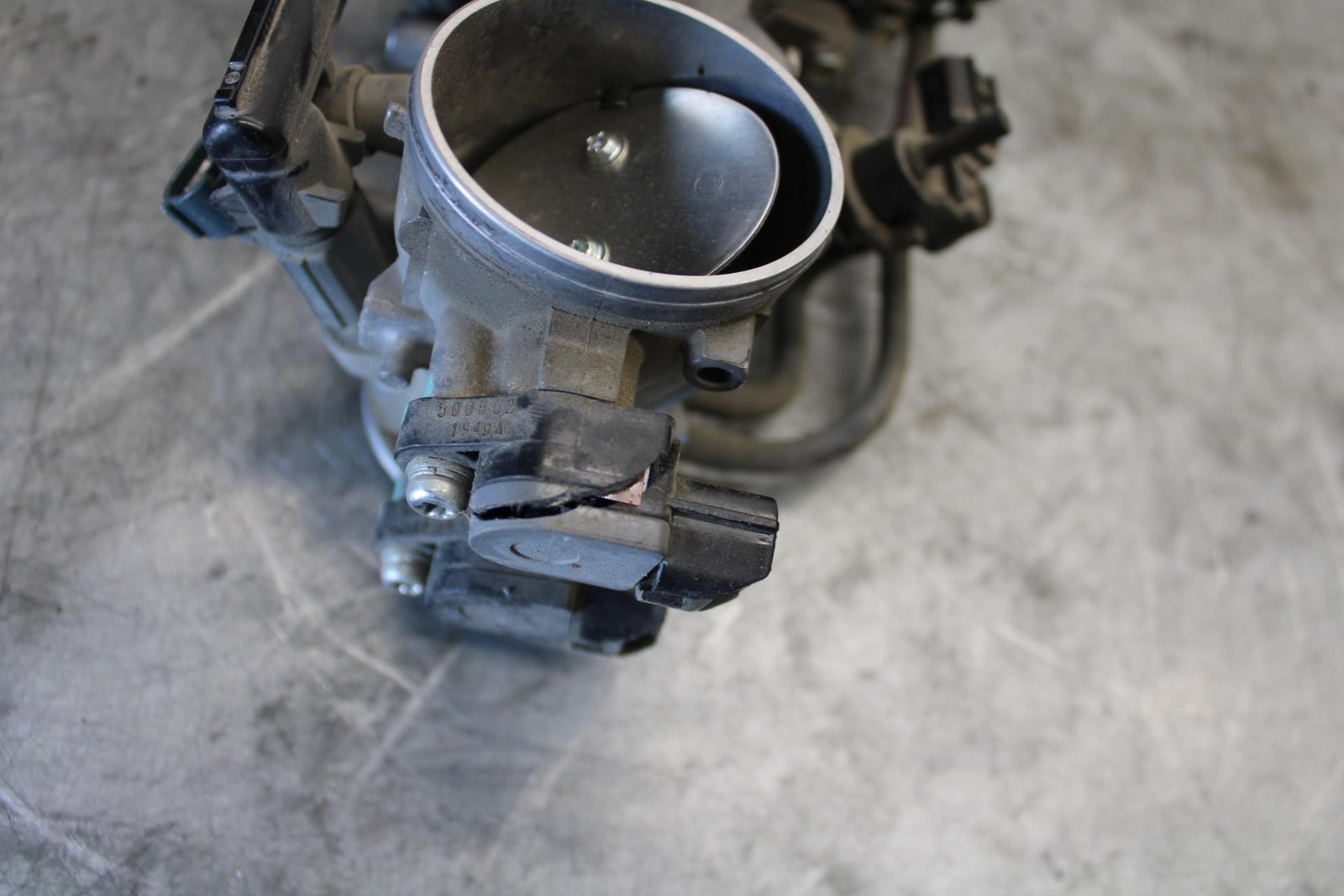 09-12 KAWASAKI NINJA ZX6R MAIN FUEL INJECTORS / THROTTLE BODIES BB544