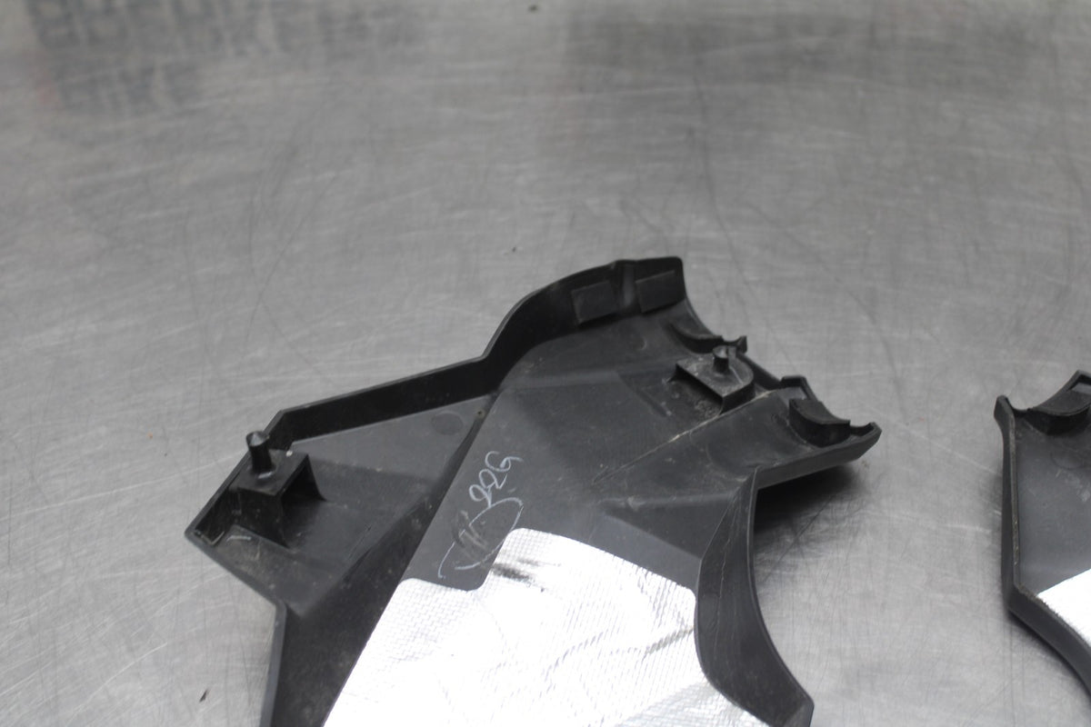 12-16 KAWASAKI NINJA 650 EX650F ABS RIGHT LEFT FRAME MID COVERS COWLS BB860