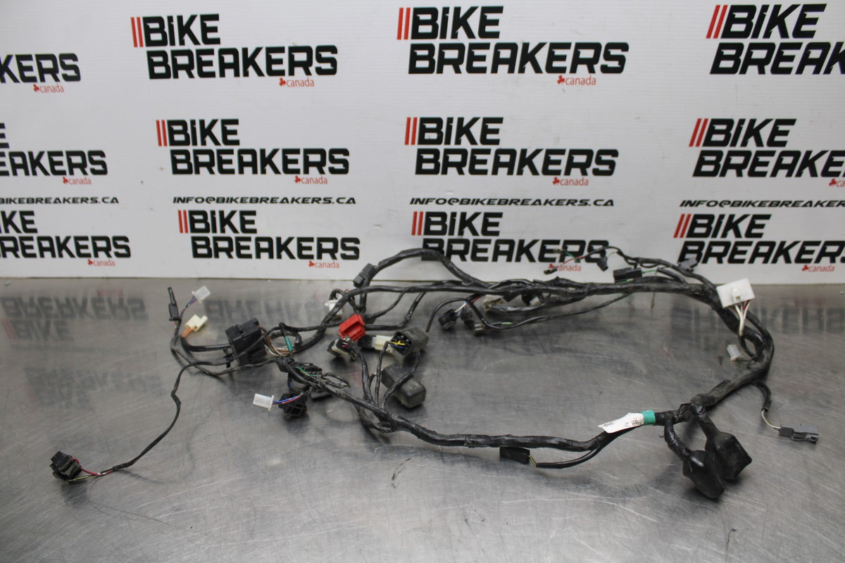 09 KAWASAKI NINJA 250R MAIN ENGINE WIRING HARNESS MOTOR WIRE LOOM BB824