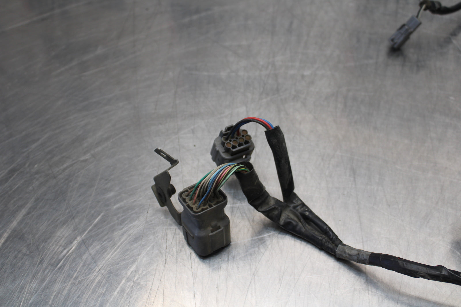 04-05 KAWASAKI NINJA ZX10R HEADLIGHT SPEEDO GAUGES WIRING HARNESS LOOM BB163