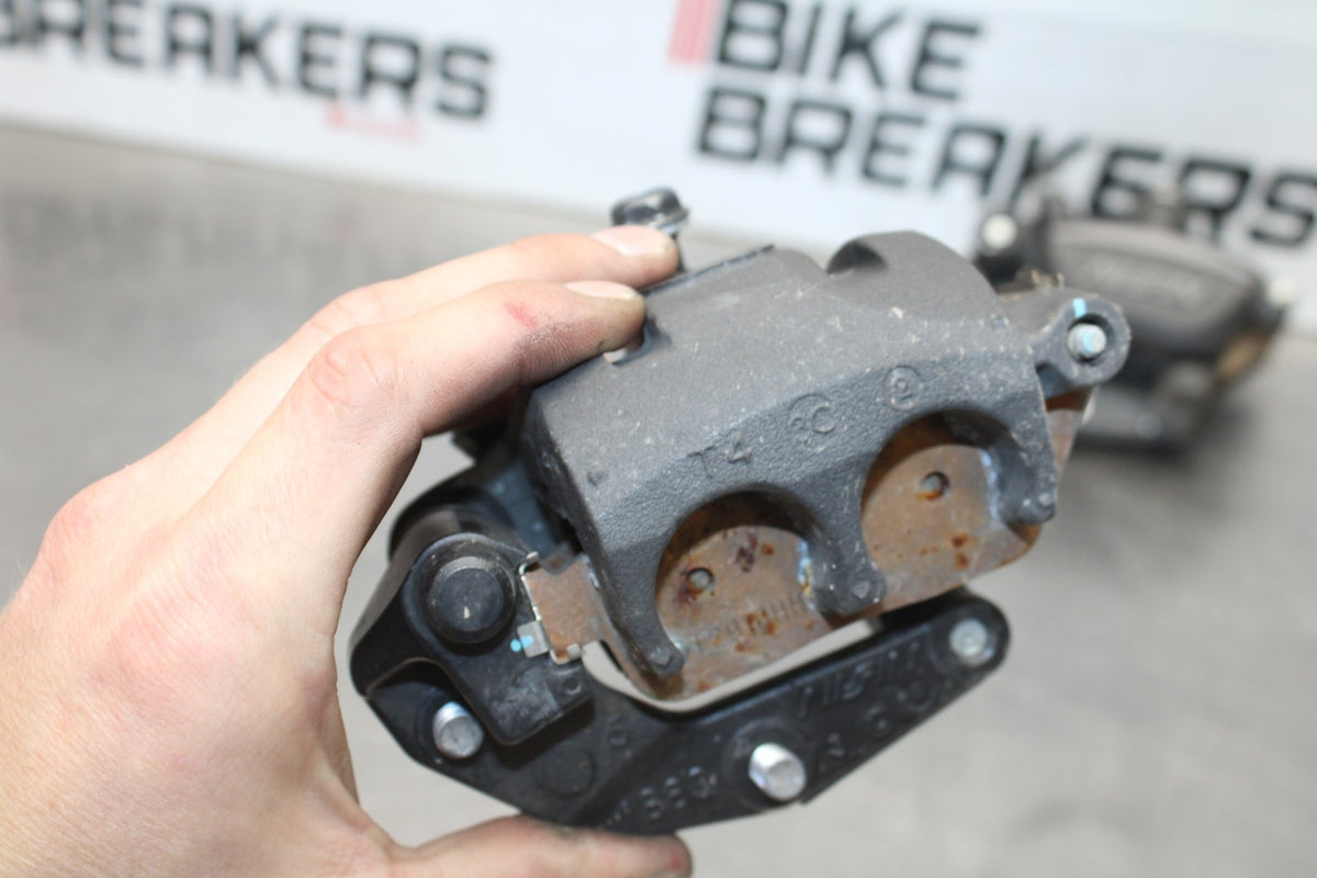 23 KAWASAKI NINJA 650 EX650 RIGHT LEFT FRONT BRAKE CALIPER SET PAIR BB920