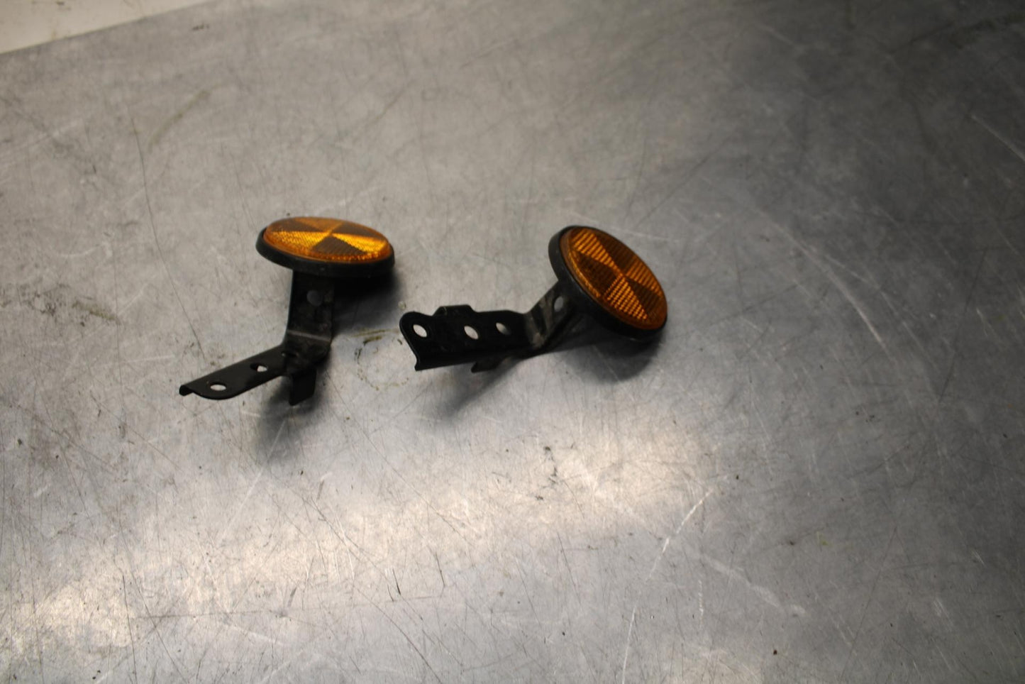 08-09 KAWASAKI NINJA ZX14R FRONT REFLECTORS REFLECTOR SET PAIR BB73