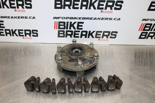 09-15 YAMAHA FZ6R REAR HUB & SHOCK DAMPERS CUSH ABSORBERS BB161