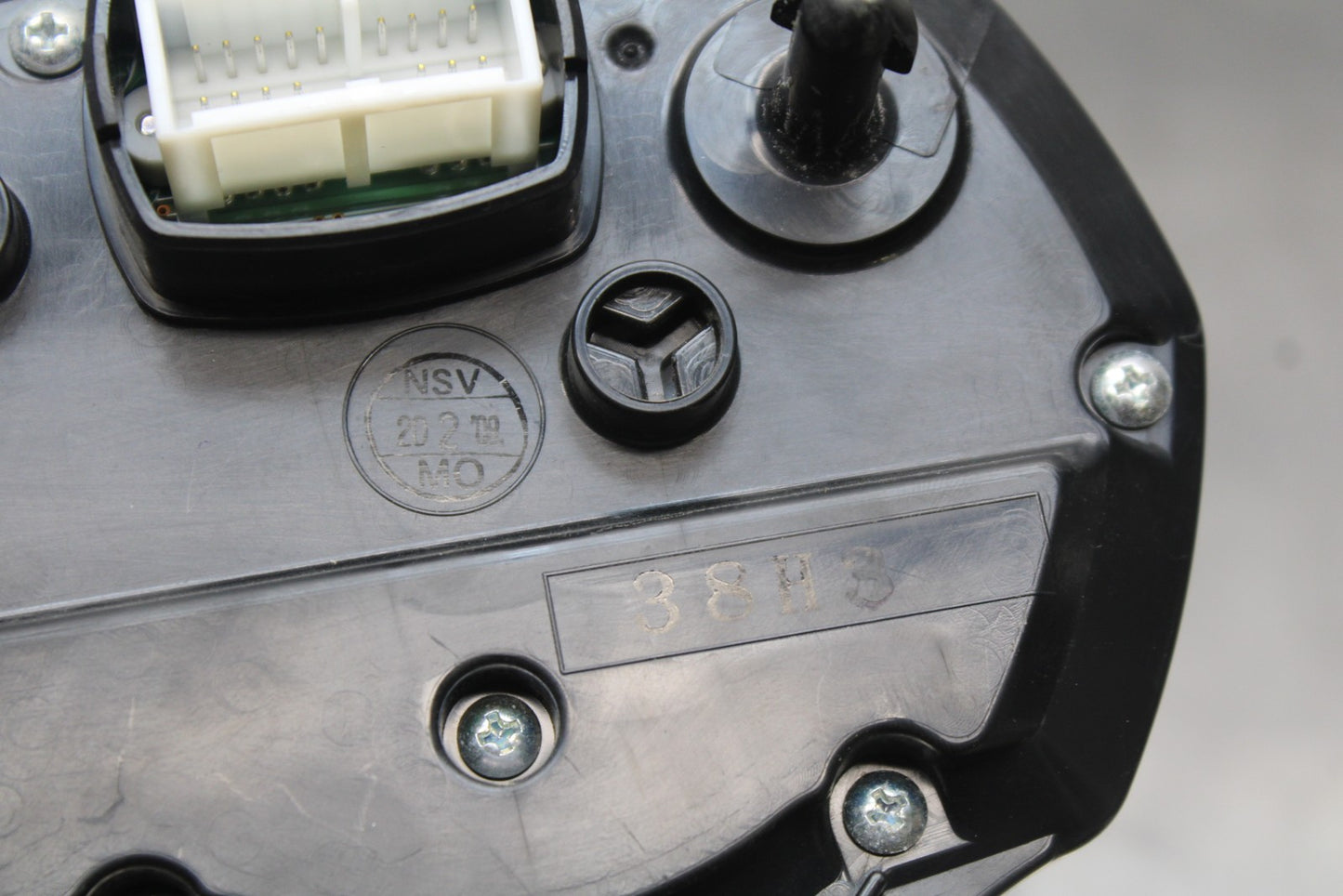 08-10 SUZUKI GSXR 600 SPEEDO GAUGES DISPLAY CLUSTER SPEEDOMETER TACHOMETER BB202