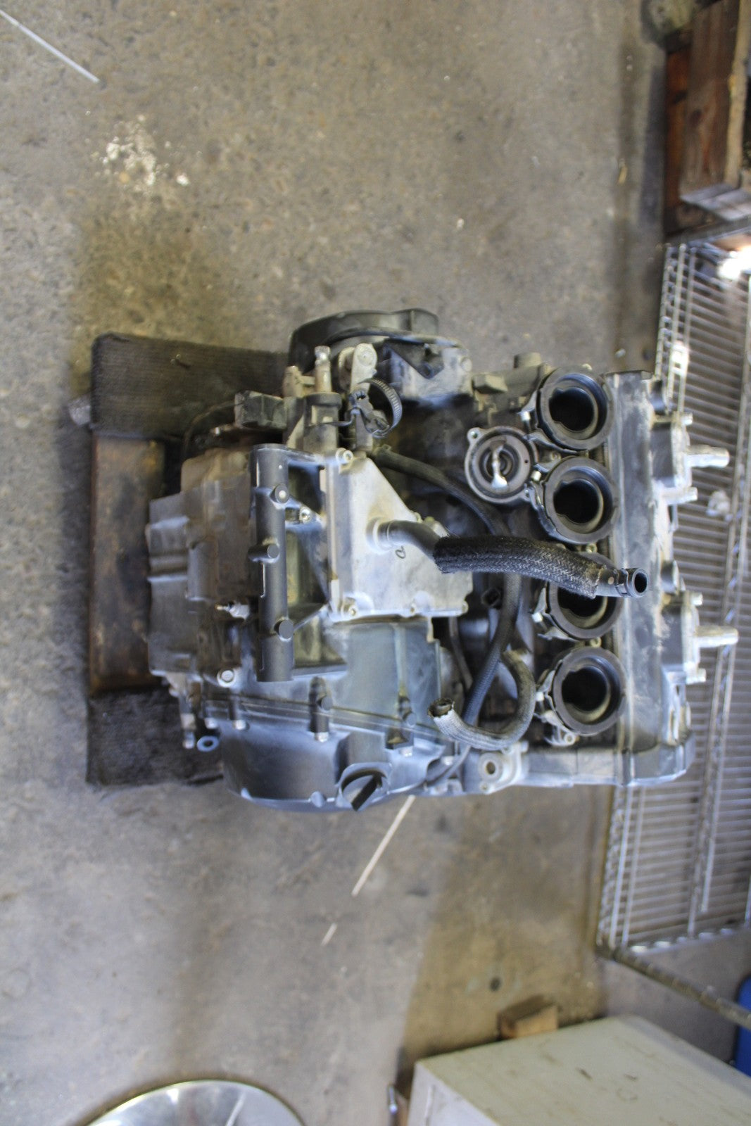 09-15 YAMAHA FZ6R ENGINE MOTOR  BB686