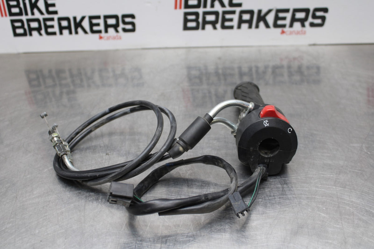 10 SUZUKI SV650 RIGHT CLIP ON HANDLE KILL OFF START SWITCH SWITCHES BB181