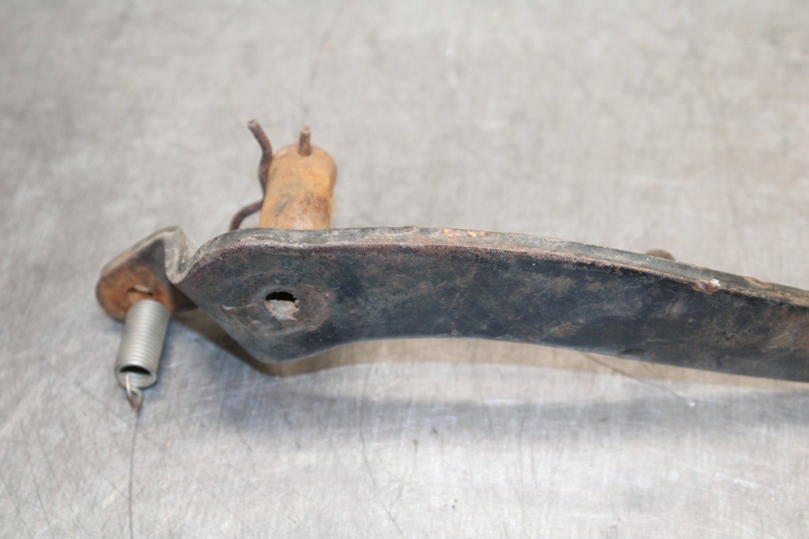 85-86 SUZUKI QUADRACER 250 RIGHT REARSET BRAKE FOOT PEDAL BB126