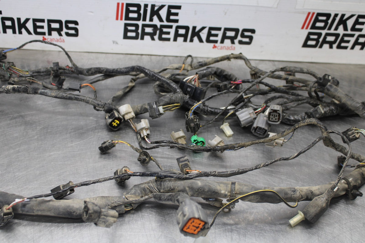 08 KAWASAKI ZX6R MAIN ENGINE WIRING HARNESS MOTOR WIRE LOOM BB896