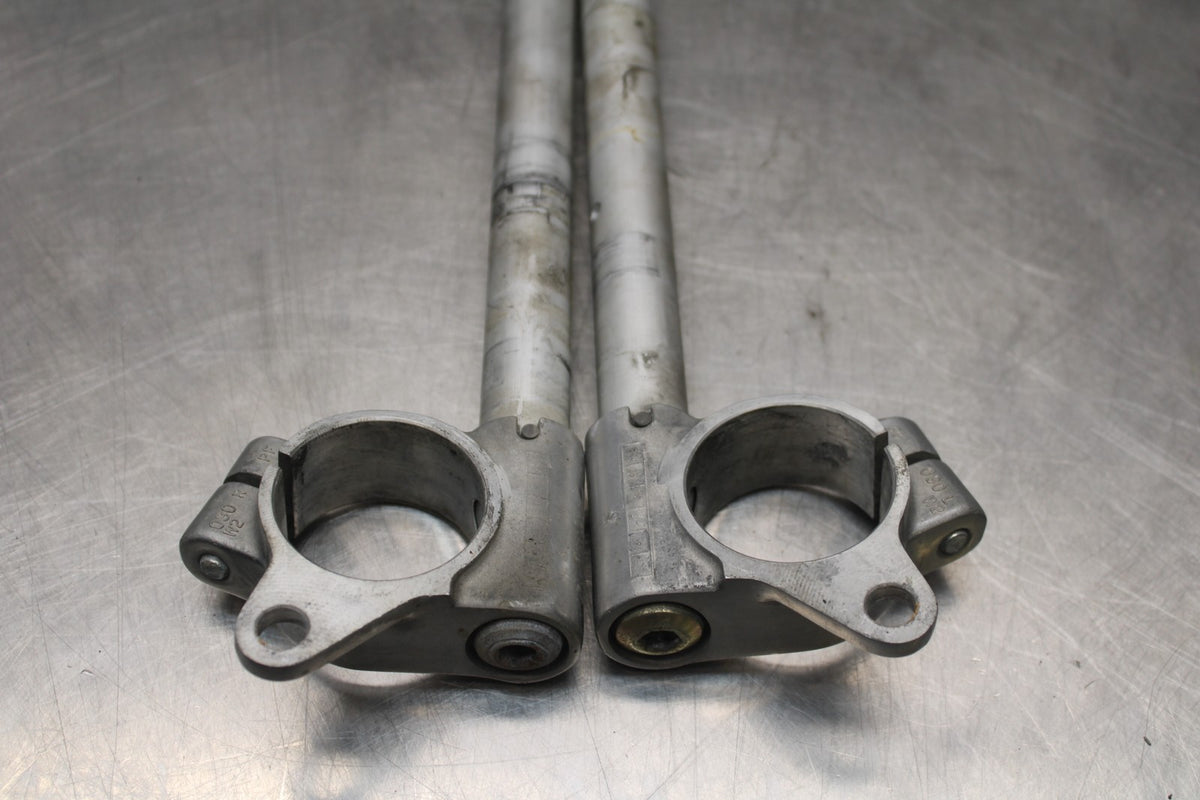 98 KAWASAKI NINJA ZX6 LEFT RIGHT CLIP ON ONS HANDLEBARS PAIR SET BB870