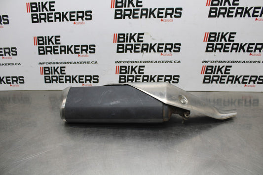 13-17 KAWASAKI NINJA 300 EXHAUST PIPE MUFFLER SLIP ON CAN SILENCER BB429