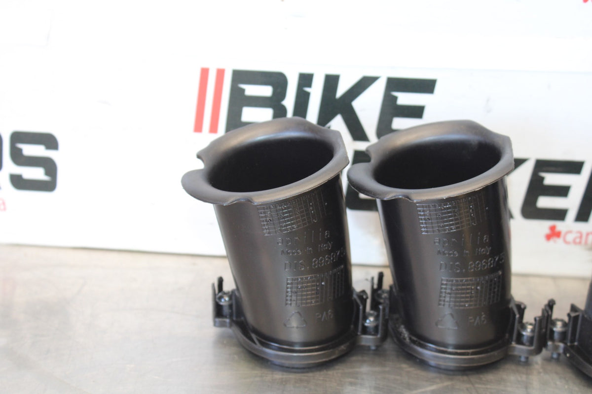 24 APRILIA TUONO V4 1100 FACTORY ABS AIRBOX INTAKE VELOCITY STACKS BB887