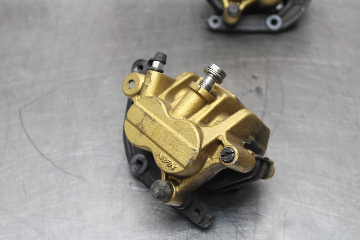 14 TRIUMPH STREET TRIPLE ABS RIGHT LEFT FRONT BRAKE CALIPER SET PAIR BB808