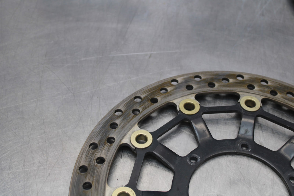 07-12 HONDA CBR600RR FRONT LEFT RIGHT BRAKE ROTORS DISCS BB689