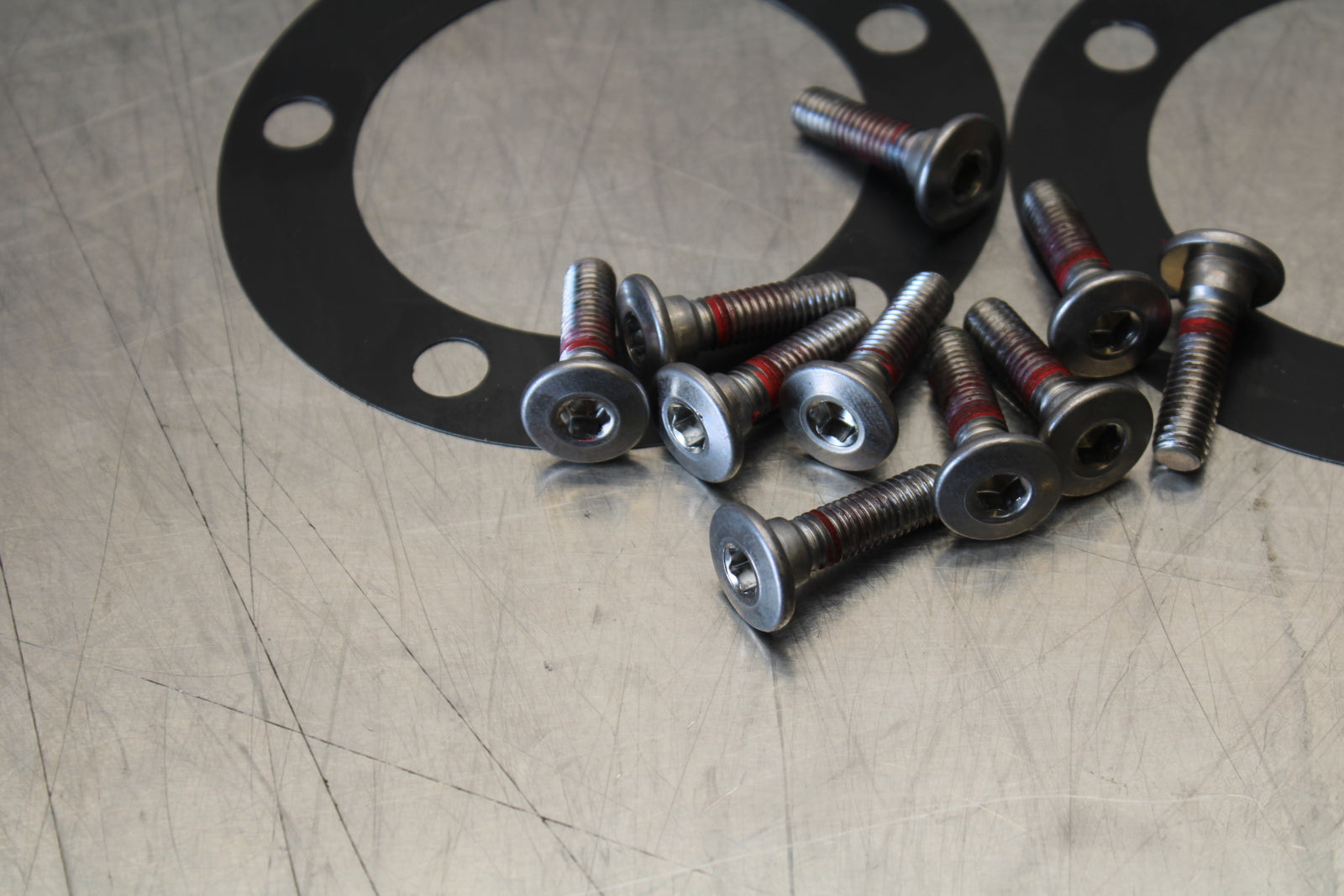 23-24 KAWASAKI NINJA ZX14R FRONT BRAKE ROTOR BOLTS DISC HARDWARE SCREW SET BB757