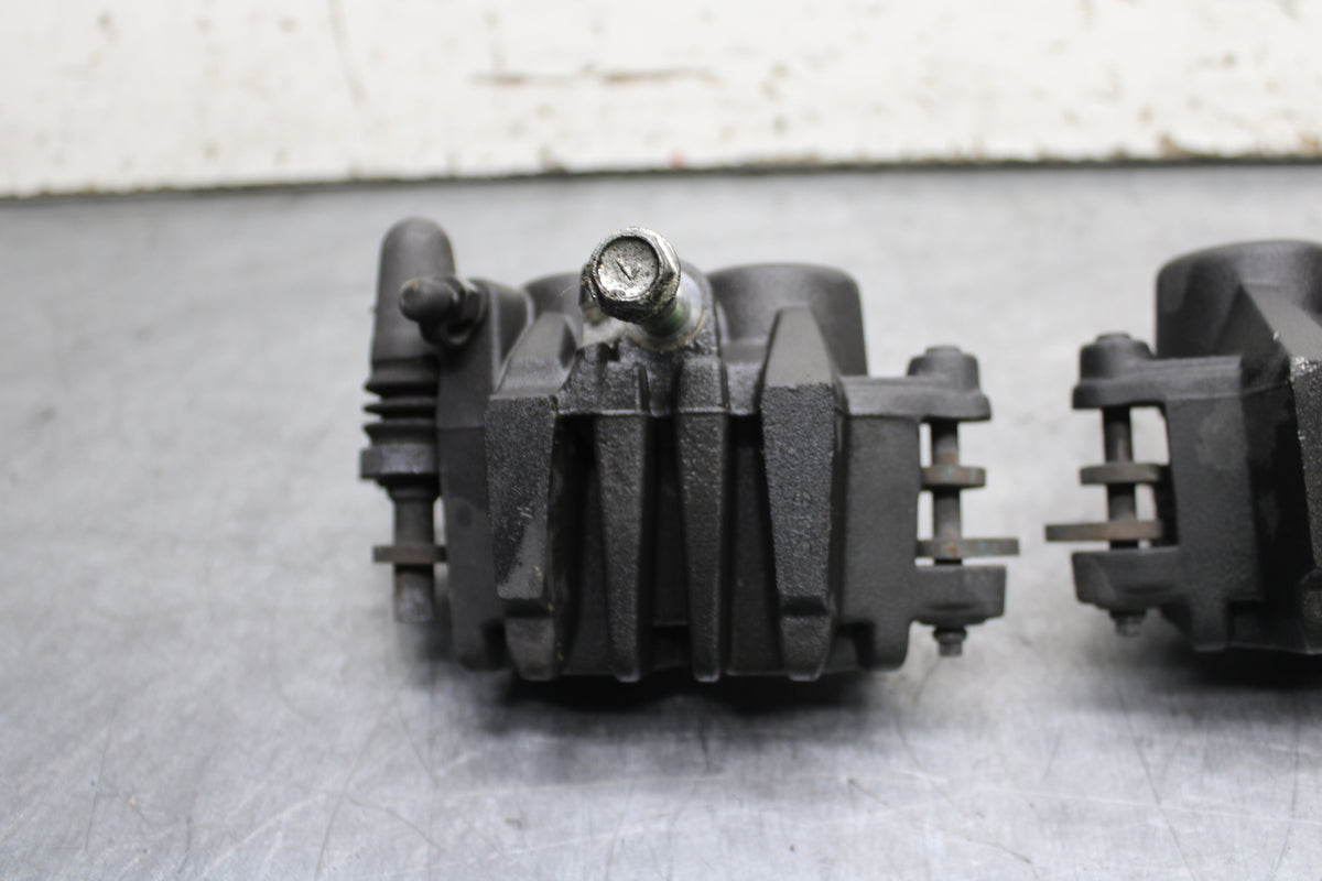14-15 KAWASAKI NINJA 650 EX650F ABS RIGHT LEFT FRONT BRAKE CALIPER PAIR BB741 