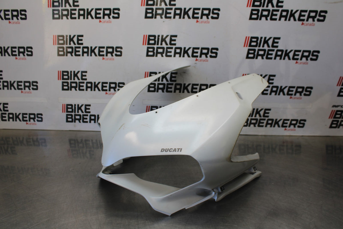 16 DUCATI 959 PANIGALE FRONT UPPER NOSE FAIRING COWL SHROUD BB912