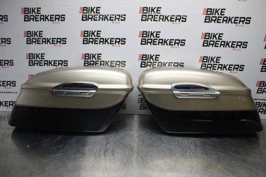 09 YAMAHA ROYAL STAR XVZ1300TF VENTURE CARGO LUGGAGE SADDLEBAG BAG SET BB151