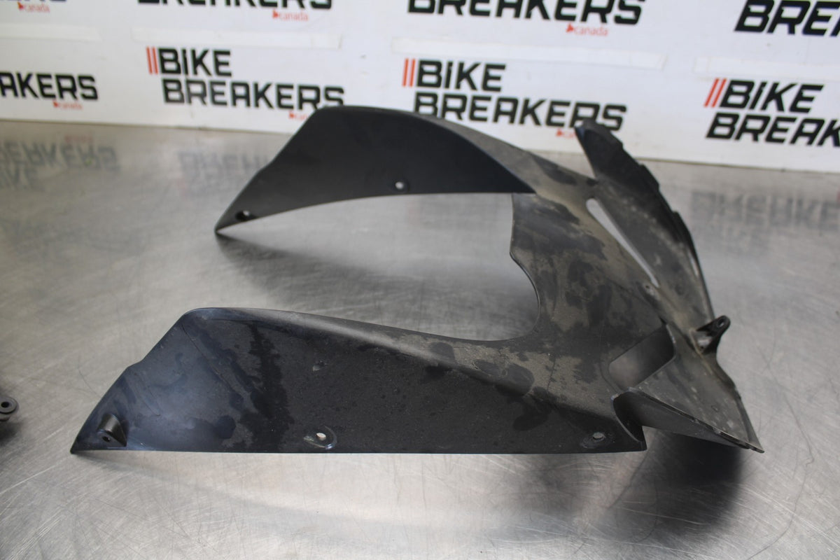 08 KAWASAKI NINJA ZX10R LOWER FRONT UPPER INNER HEADLIGHT COWL FAIRING  BB902