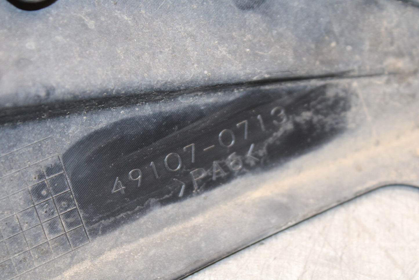 12-17 KAWASAKI ER-6N Z650 LOWER BOTTOM BELLY FAIRING COWL BB709